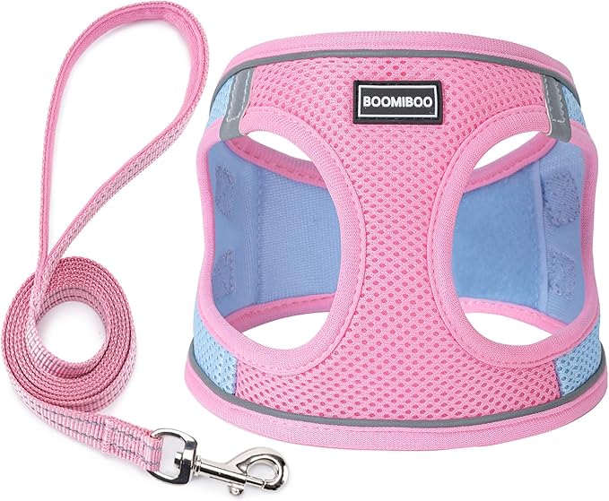 BOOMIBOO No-Pull Dog Harness & Leash Set